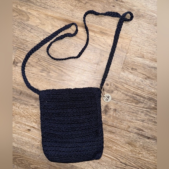The Sak • Crochet Black Crossbody - Picture 6 of 11